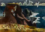 Millard Sheets, Cliffs of Mendocino