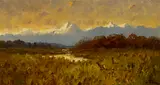 Jackson Hole, Wyoming by John Fery, oil on canvas, offered Nov 2014