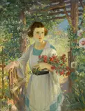 Colin Campbell Cooper, The rustic gate