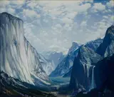 Henry Joseph Breuer, Yosemite Valley, 1912, oil on canvas