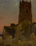 Charles Rollo Peters, God's Acre, Walberswick, England