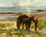 Thomas Hill Mckay, Sea harvest, Laguna, oil on canvas