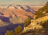 Karl Thomas, Grand Canyon, early light, oil on canvas