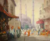 George Thompson-Pritchard, Hagia Sophia, oil on canvas