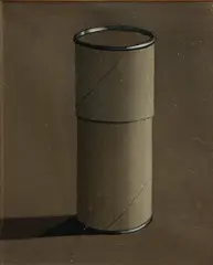 Gordon Cook, Mailing Tube, 1978, oil on canvas