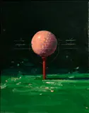David Dorman, AI = AR, 1992, oil on canvas