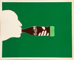 Marisol Escobar, The Paris Review, 1967, Color screenprint on wove paper