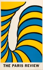 Nicholas Krushenick, The Paris Review, 1965, Color screenprint on wove paper