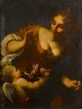 Antonio Bellucci, Saint Dorothy, oil on canvas