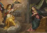 Jacques Stella, The Annunciation, oil on copper