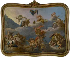 Bartolomeo Altomonte, The Gods of Mount Olympus, oil on canvas