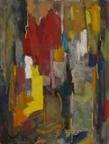 Harold Christopher Davies, Huntsville (Alabama Series), circa 1957, oil on canvas