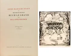 Max, Zehn Radierungen zu Heinrich Heines Buch le Grand, 1914