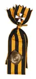 First Class, set of insignia comprising sash badge and breast star in silver-gilt and enamel by Order of Saint George Russia, by C.F.Rother, Vienna with sash, sold Sep 2014
