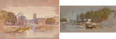 Samuel Colman, Views of Rotterdam: Two Works