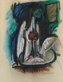 Hans Burkhardt, Untitled, 1972; Untitled, 1972 (2)