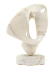Antoine Poncet, Translucide, 1982, marble
