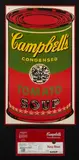 Andy Warhol, Campbell's Navy Bean Soup Large Label, c. 1965, Lithograph in colors on smooth wove paper
