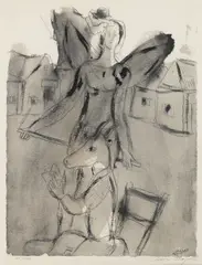 Untitled, 1960s by Marc Chagall, Lithograph on wove paper, offered Sep 2014