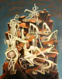 Robert Boardman Howard, Quarry's End, 1946, oil on canvas
