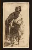 Rembrandt Harmensz van Rijn, Beggar with a Wooden Leg (B., Holl. 179; H. 12 )