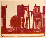 Wayne Thiebaud, Untitled (Cityscape)