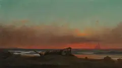 Bodega Bay by Gideon Jacques Denny, oil on canvas, sold Aug 2014