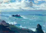 Armin Carl Hansen, Pacific Ocean from Land's End