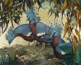 Jessie Arms Botke, Crowned pigeons