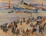 Joseph Raphael, Muni Pier, San Francisco