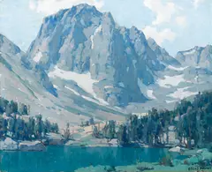 Mount Alice by Edgar Alwin Payne, oil on canvas, sold Aug 2014