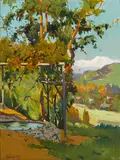 Elmer Wachtel, Their garden, Sichel Street