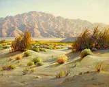 Paul A. Grimm, Morning sunlight, 1935, oil on board