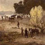 Kenneth Riley, Civil War encampment