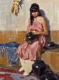 John Moyers, Santa Clara pottery