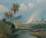D. Howard Hitchcock, Cottages amongst the palms