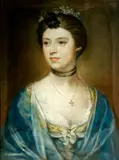 R.A. Francis Cotes, A portrait of a lady, half-length, thought to be Mrs. Mary Cooper, pastel on paper laid to canvas