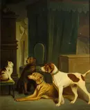 The little dictator by French School, oil on panel, offered Jul 2014