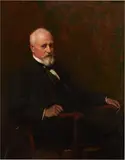 Ignaz Gaugengigl, A portrait of a seated gentleman, oil on canvas