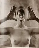 Ruth Bernhard, Reducing Glass - Billy