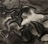 Glacial Silt, Alaska by Brett Weston, 1973, Gelatin silver print, sold Jul 2014