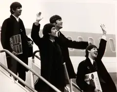 Gary Vaughan, Back from the US (The Beatles), 1964, Gelatin silver print