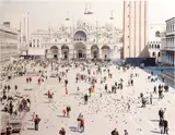 Massimo Vitali, Piazzo San Marco, Venezia, 2002, Color offset lithograph