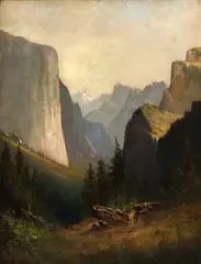 William Weaver Armstrong, Yosemite Valley, oil on canvas