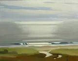 Yaz Krehbiel, Limantour #10, 2006, oil on board