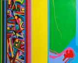Frank Hamilton, Urmia, 1967, acrylic on canvas