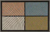 Sol LeWitt, Arcs from Four Corners (K. 1986.01), 1986, Color woodcut on Echizen Torinoko paper