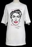 Raymond Pettibon, A kiss for the careful reader..., 1994, Color screenprint on cotton shirt multiple