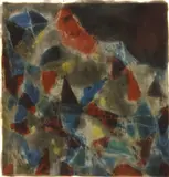 Sol LeWitt, Pl. 4, from Color and Black (K. 1991.03), 1991, Color spit-bite aquatint and etching on Somerset Textured White paper