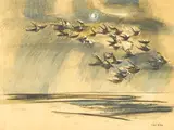 Philip Latimer Dike, Bird Fight #15